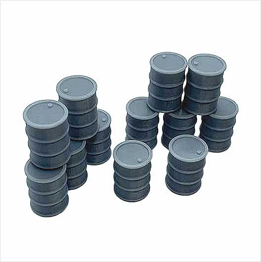 O Scale | 45-Gallon Oil Drum (12 pack)