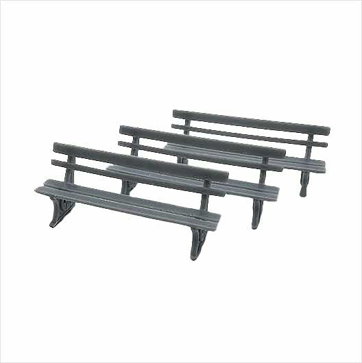 O Scale | Great Western Railway (GWR) Bench (3 pack)