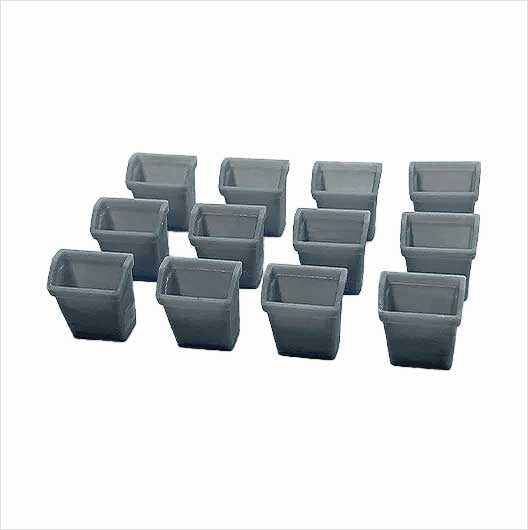 O Scale | Wall Mounted Station Bin (12 pack)