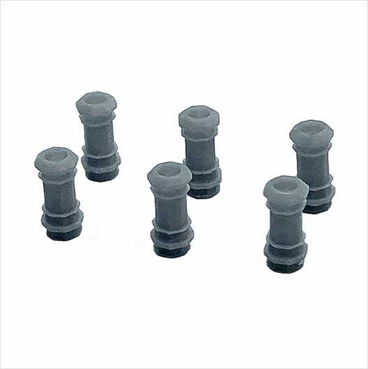 O Scale | Chimney Pots - Type 1 (6 pack)