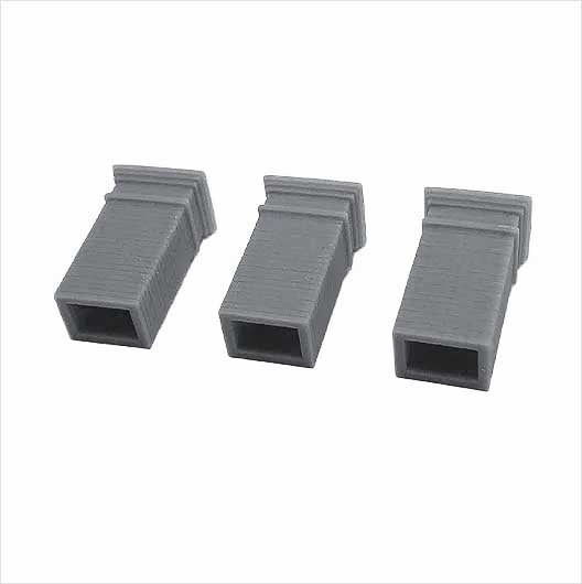 OO Scale | Chimney Stack - Style 5 (3 pack)