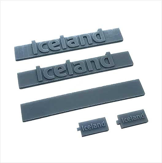 OO Scale | Iceland Shop Sign Pack (5 piece)