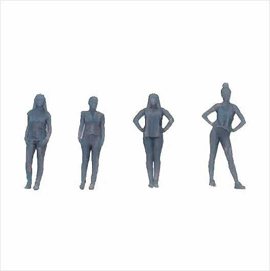 OO Scale | Women - Pack 8 (4 pack)