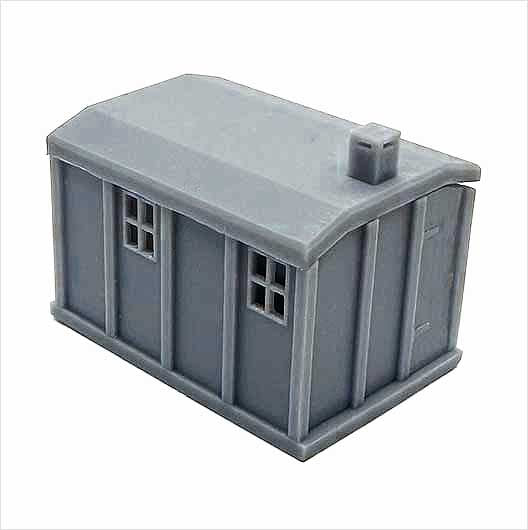 OO Scale | Concrete Line-Side Hut - Style 1