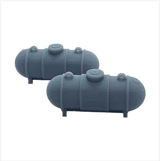 OO Scale | 500 Gallon Propane Tank - Type 2 (2 pack)