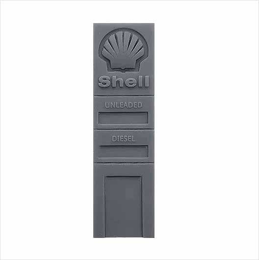 Scala OO | Totem della stazione di servizio Shell del 2000 (1 pezzo)