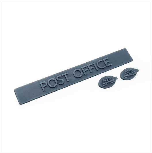 OO Scale | Post Office Sign Set (3 piece)