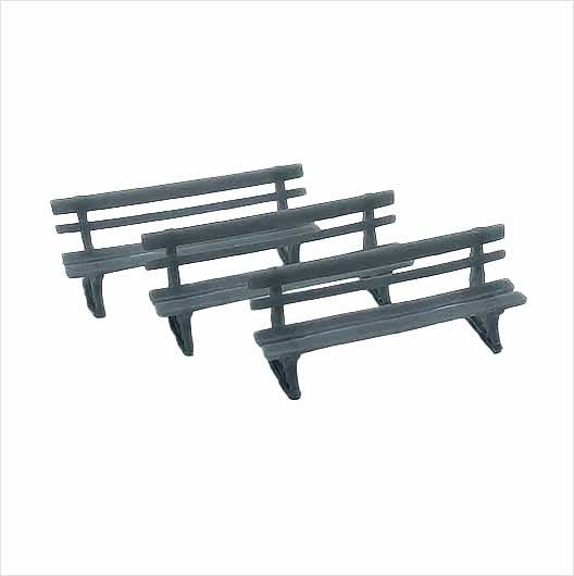 OO Scale | Great Eastern Railway (GER) Bench (3 pack)