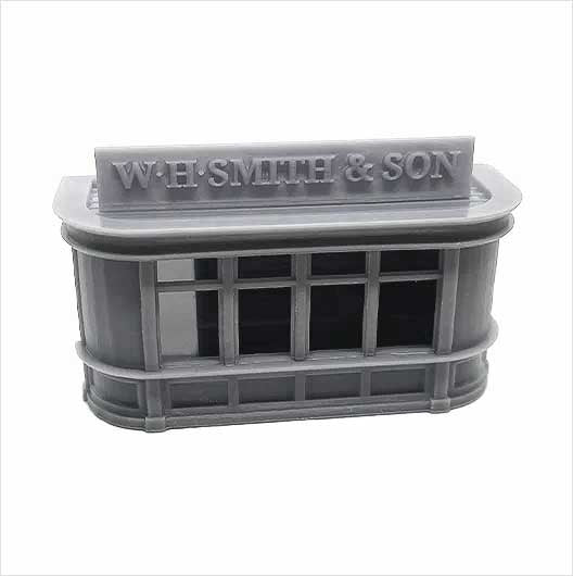 OO Scale | Steam-Era W. H. Smith and Son Platform Kiosk