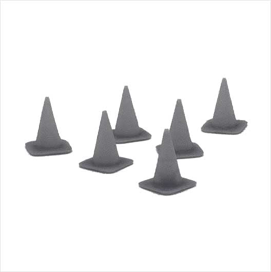 OO Scale | Traffic Cone - Style 2 (6 pack)