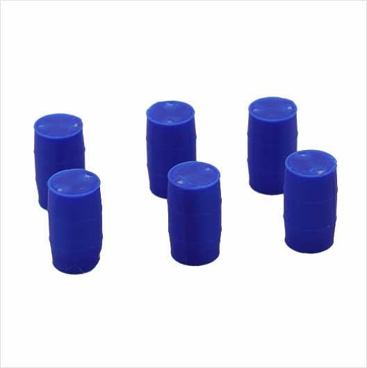 OO Scale | 220 Litre Blue Tight Head Storage Barrel