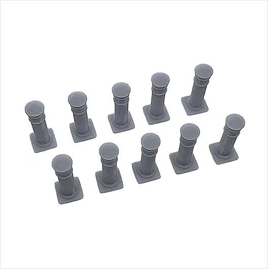 OO Scale | Metal Bollard (10 pack)