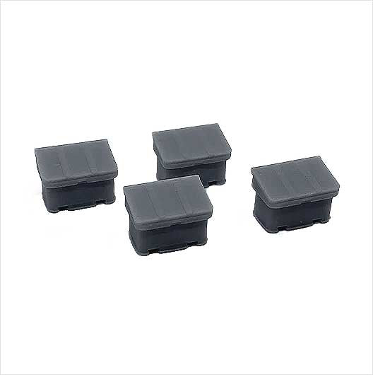 OO Scale | Salt and Grit Bin - Style 2 (4 pack)