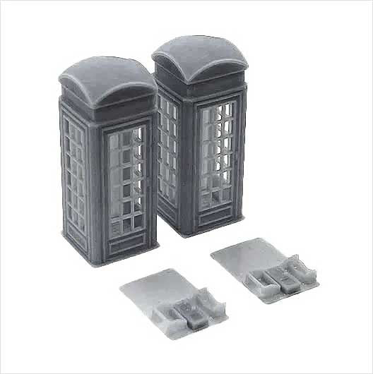 OO Scale | K2 Telephone Box